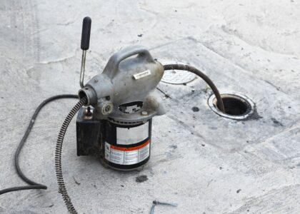 plumbing drain cleaning snake