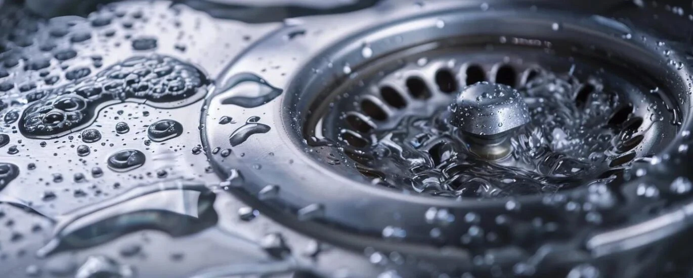 clean sink drain